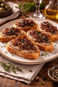 Crostini mit Leber