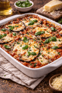 Auberginen-Lasagne